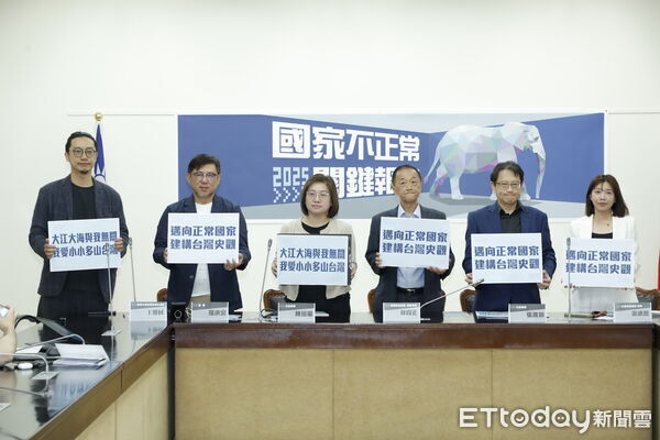 ▲▼《2025 國家不正常關鍵報告》發布記者會，辜寬敏基金會副董事長林宜正、立法委員陳培瑜、立法委員張雅琳、羅承宗教授、王鼎棫老師、薛化元教授、宋承恩教授出席。（圖／記者湯興漢攝）