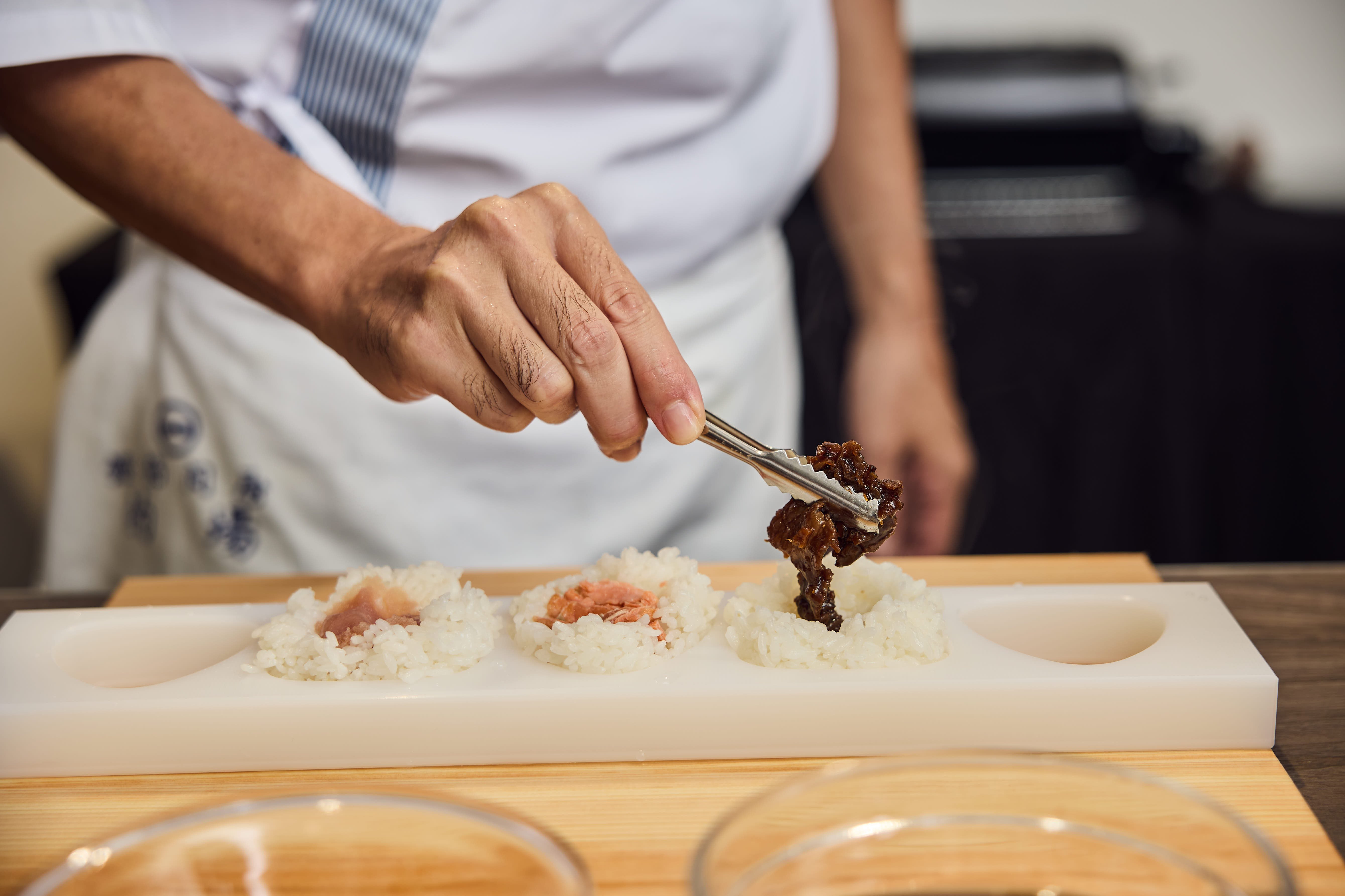 ▲虎牌請來東京米其林推薦飯糰專門店「おにぎり淺草宿六」跨海來台。（圖／品牌提供）