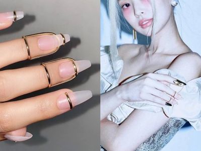 2025美甲就用「美甲戒指」打造指尖高級感　從韓星到時裝週都看得到