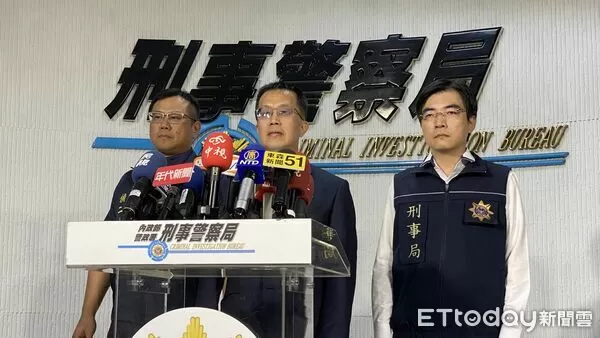 ▲針對館長揚言斬下賴清德狗頭案，刑事局副局長陳世煌說明案情。（圖／記者張君豪攝）