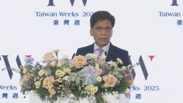 ▲▼2025台灣週開幕式,亞洲資產管理中心,金管會主委彭金隆。（圖／記者姜國輝攝）