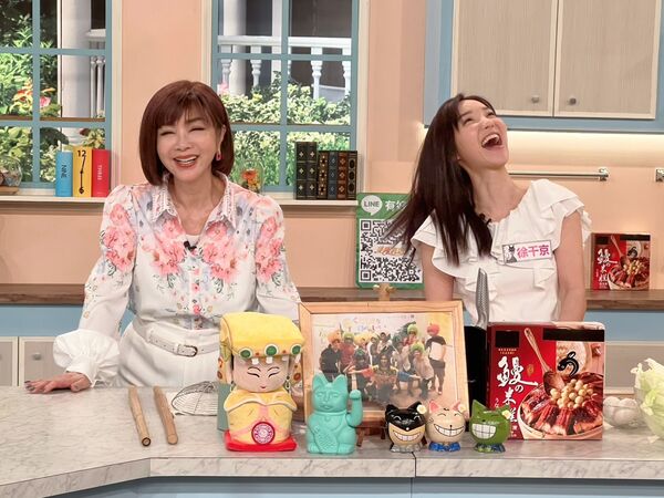 ▲徐千京登上陳美鳳節目《美鳳有約》。（圖／民視提供）