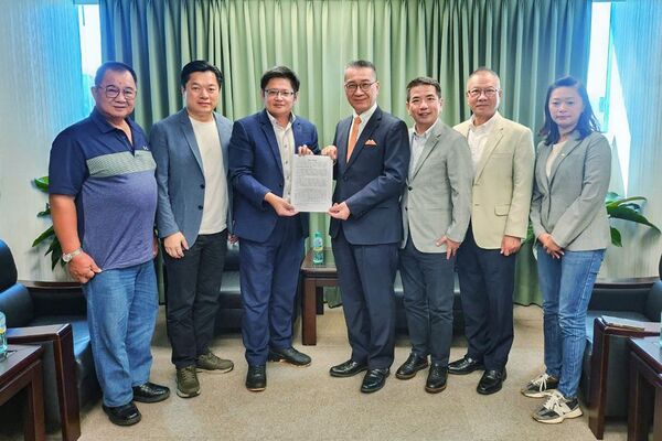 ▲▼民進黨選對會徵召林國漳參選宜蘭縣長。（圖／宜蘭縣黨部提供）