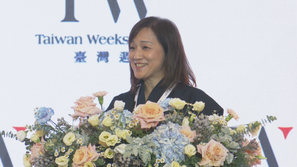 ▲▼2025台灣週開幕式,亞洲資產管理中心,渣打集團大中華暨北亞區行政總裁徐仲薇。（圖／記者姜國輝攝）