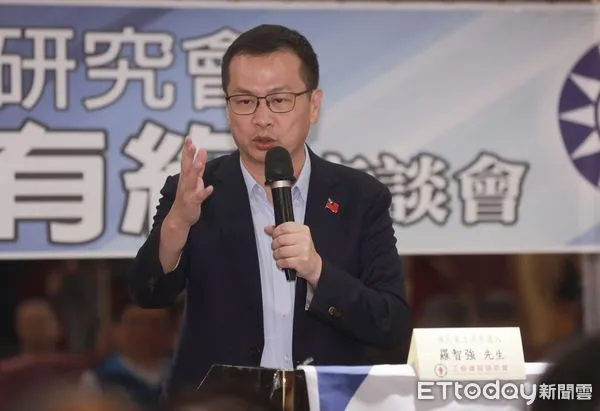 ▲▼建研會與國民黨主席有約-羅智強。（圖／記者周宸亘攝）