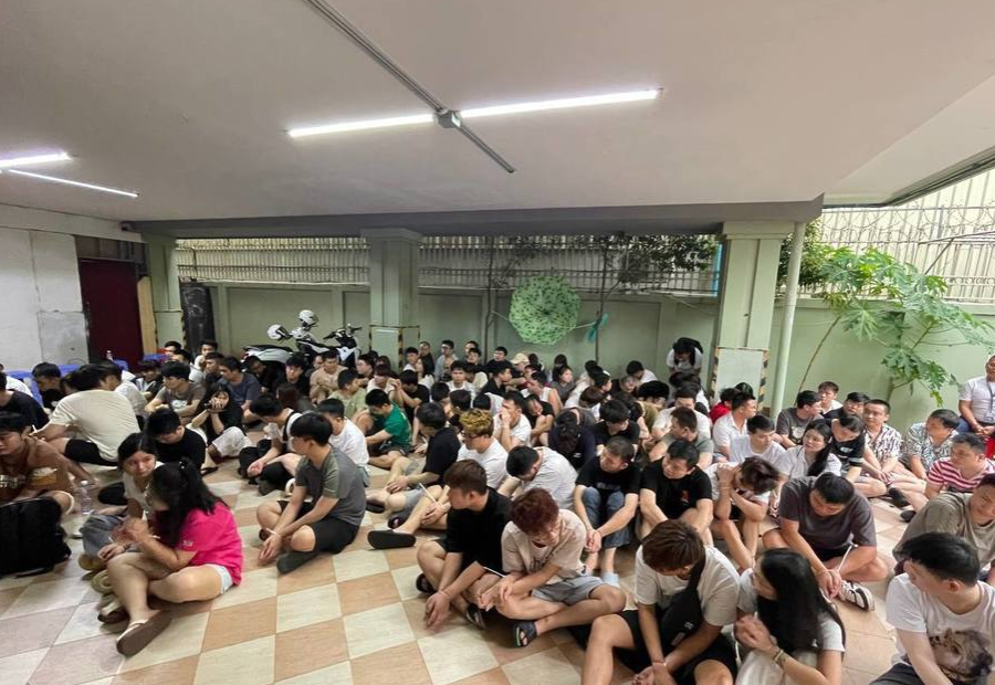 ▲▼ 台人也被捕！柬埔寨破詐騙園區逮3455人　75名幹部涉殺人等重罪 。（圖／翻攝自柬中日報）