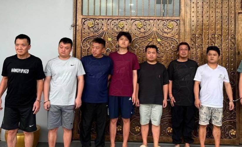 ▲▼ 台人也被捕！柬埔寨破詐騙園區逮3455人　75名幹部涉殺人等重罪 。（圖／翻攝自柬中日報）