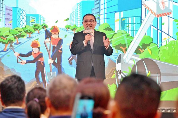 ▲從人力到健康福利全面加碼 侯友宜：做新北清潔隊最佳後盾。（圖／新北市新聞局提供）