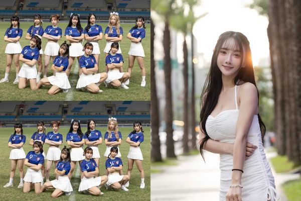 ▲▼台足賽場驚見啦啦隊遭酸「丟臉」小珍奶霸氣回嗆。（圖／翻攝自Instagram／bubbletea_wang）