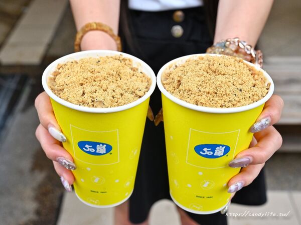 ▲▼50嵐麵茶紅茶拿鐵。（圖／部落客糖糖`s 享食生活授權提供）