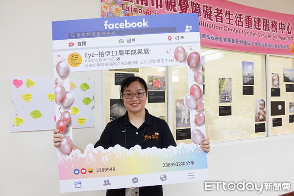 ▲伊甸基金會台南視障者生活重建中心16日舉辦十一週年成果展，學員以佛朗明哥舞揭開序幕。（記者林東良翻攝，下同）