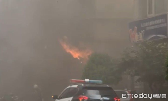 桃園蘆竹早午餐店氣爆！疑更換瓦斯不慎起火　1男燒燙傷送醫