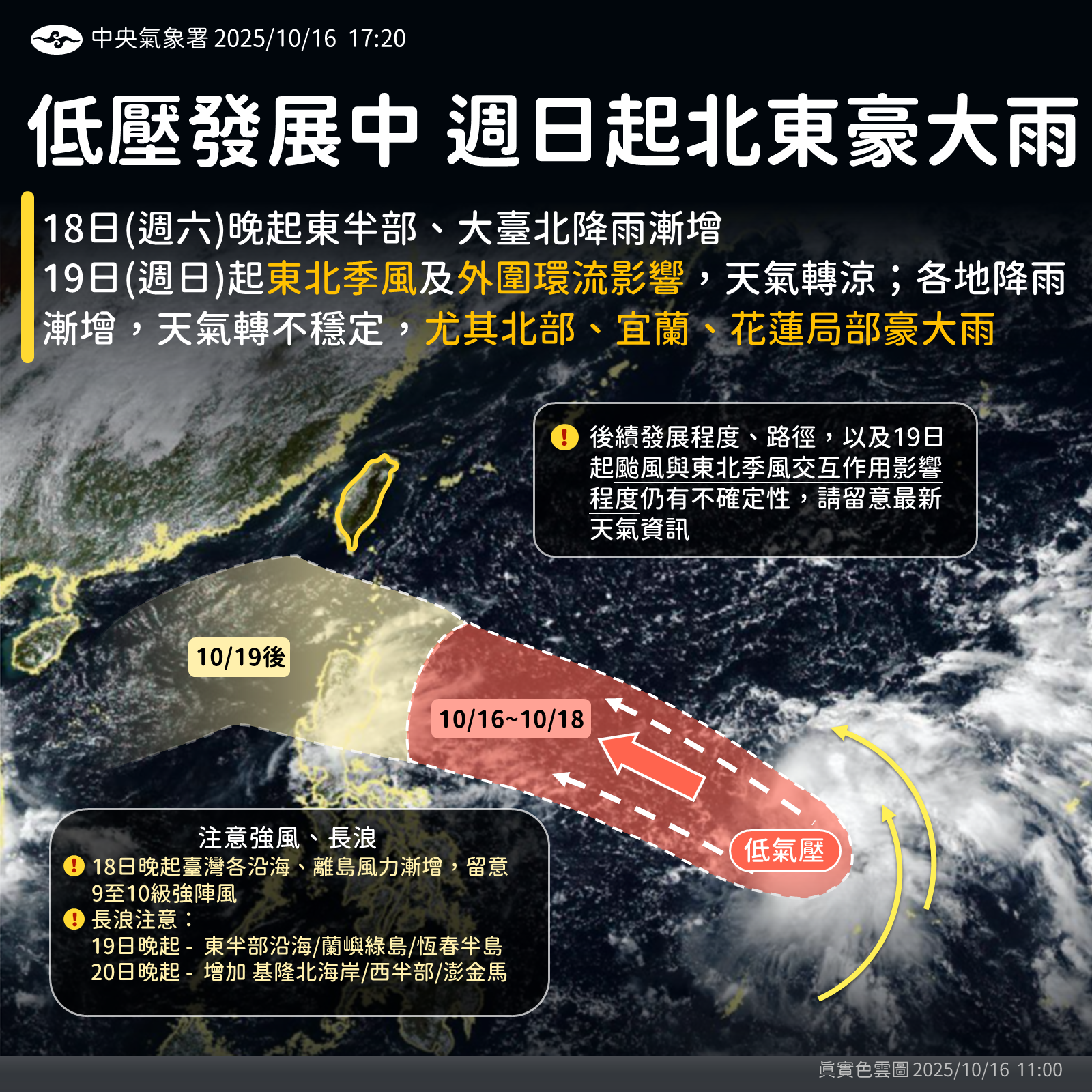 ▲▼未來一周天氣。（圖／氣象署提供）