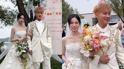 黃子韜、徐藝洋婚禮現場曝光！　小倆口浪漫告白全被拍