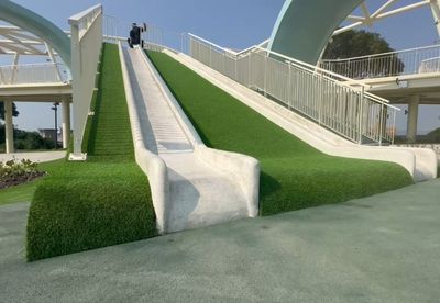 彰化天空遊戲場溜滑梯出包 國中女骨折開刀!記者實測也擦傷