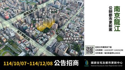 台北「南京龍江」1200坪都更！　步行5分抵捷運站