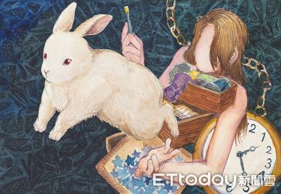 白兔夢境裡的青春告白! 比菲多董座愛女梁個兒畫展亮相