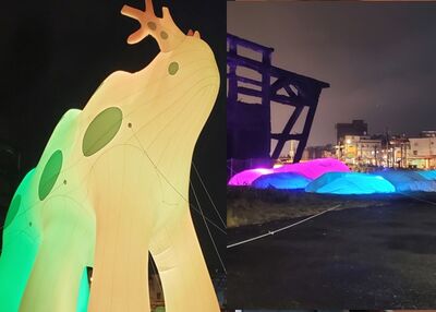 基隆「光獸Mossmo」砰一聲爆了！　如基隆港黃色小鴨翻版