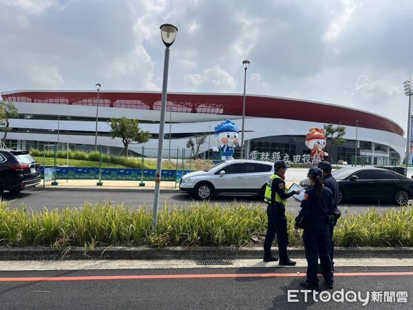 ▲雲林全運會開幕倒數，警力全面部署，確保萬人進場安全。（圖／記者游瓊華翻攝）