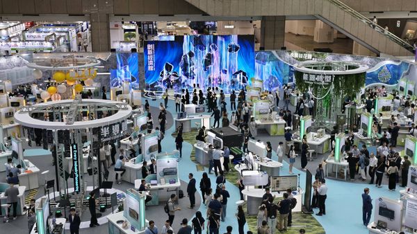 ▲展覽現場盛況。（圖／貿協提供）