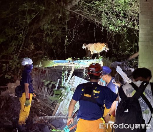 ▲▼ 奔赴花蓮堰塞湖災區　嘉基急診醫師黃漢群與特搜隊並肩生死救援  。（圖／嘉義基督教醫院提供）