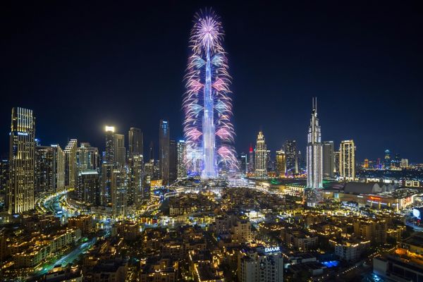 ▲▼杜拜跨年煙火秀。（圖／杜拜經濟旅遊局提供）