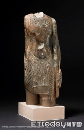▲奇美博物館宣布將與大英博物館合作推出《埃及之王：法老》特展，280件文物橫跨三千年歷史。（記者林東良翻攝，下同）