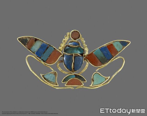 ▲奇美博物館宣布將與大英博物館合作推出《埃及之王：法老》特展，280件文物橫跨三千年歷史。（記者林東良翻攝，下同）