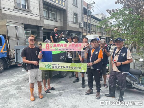 ▲▼光復洪災更生人生計受影響，更保花蓮分會緊急投入救援。（圖／臺灣更生保護會提供）