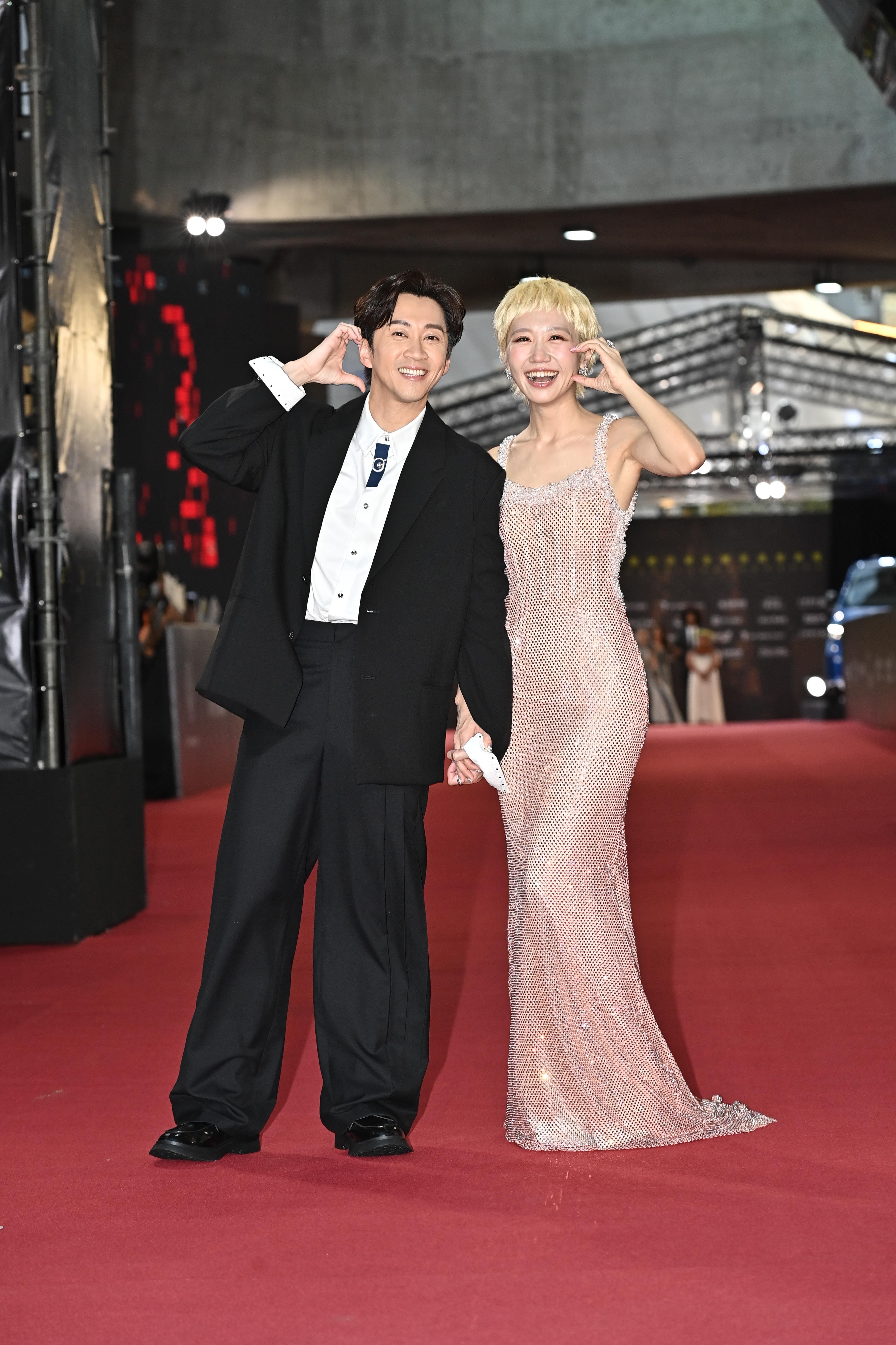 ▲金鐘 60 陳漢典、Lulu 。（圖／官方照）