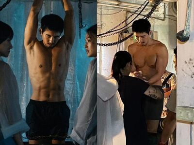 傅孟柏半裸炸出「碗公大胸肌」！ 泰國拍《回魂計》飲控便當首曝光