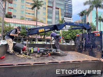 帶2m長鱷魚衝立院抗議嚇壞眾人　水桶套頭+五花大綁震撼畫面曝