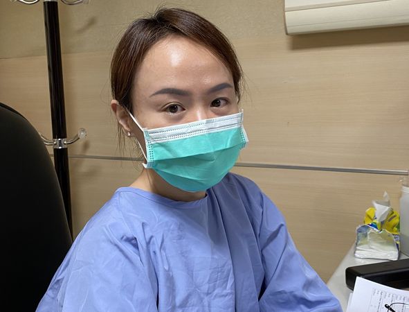 ▲▼員榮醫院神經內科陳彥秀醫師，診斷黃姓男子右眼無法轉動，是因腦部中風引發。（圖／員榮醫院提供）