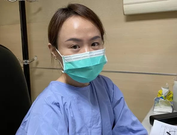 ▲▼員榮醫院神經內科陳彥秀醫師，診斷黃姓男子右眼無法轉動，是因腦部中風引發。（圖／員榮醫院提供）