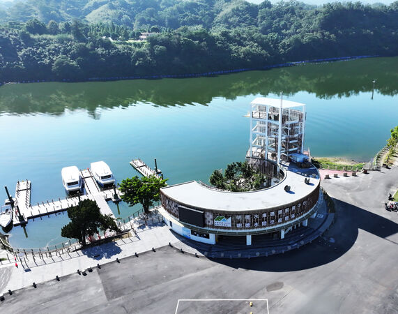 ▲苗栗「明德水陸空遊憩區」將從11月1日起試營運。（圖／業者提供）