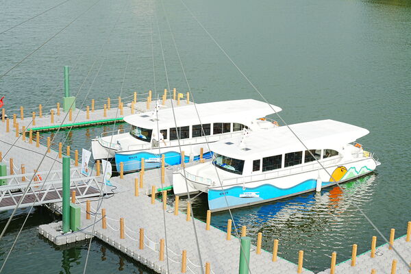 ▲苗栗「明德水陸空遊憩區」將從11月1日起試營運。（圖／業者提供）