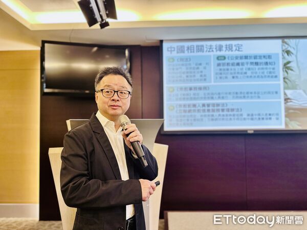 ▲▼海基會秘書長羅文嘉。（圖／記者蔡紹堅攝）