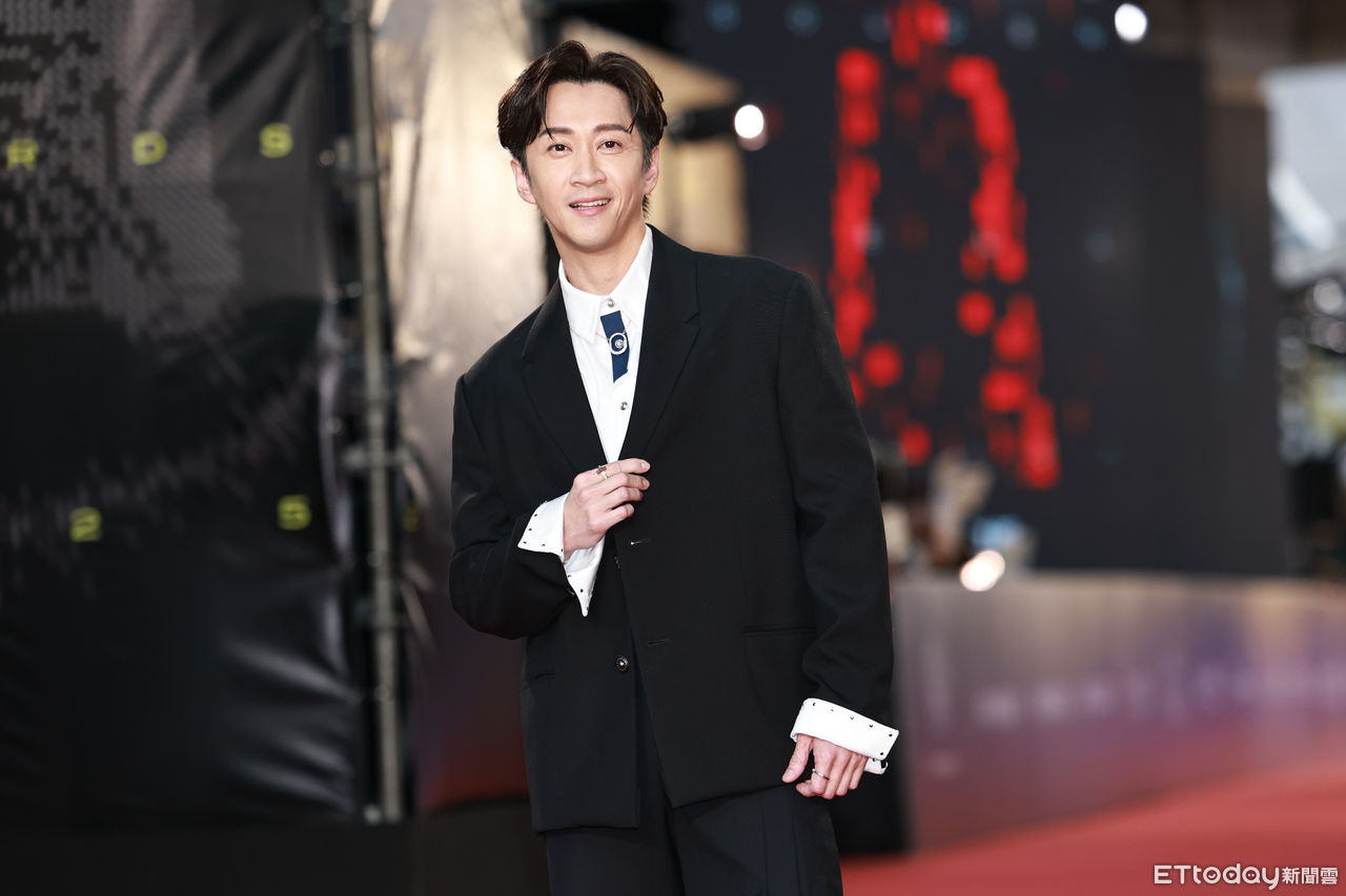 ▲▼2025金鐘獎節目紅毯-陳漢典。（圖／攝影中心攝）