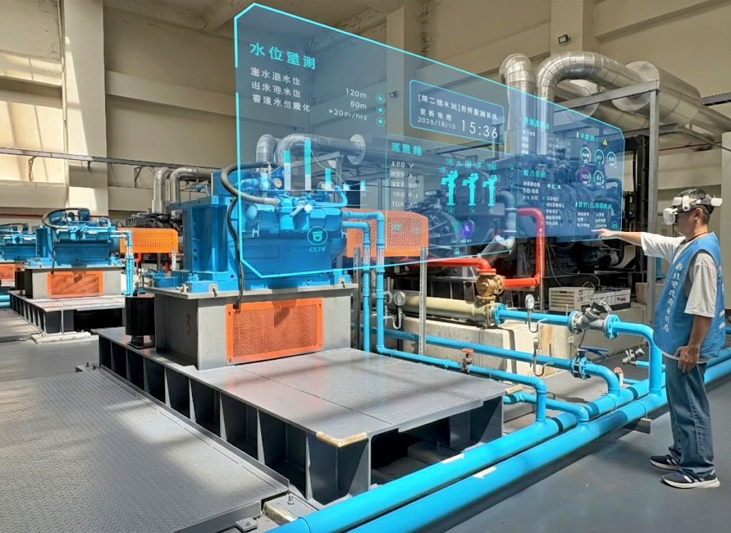 ▲新北明年迎智慧抽水站 侯友宜：打造零時差防災城市。（圖／記者郭世賢翻攝）