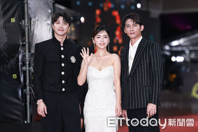 金鐘獎／75萬韓YTR深V禮服亮麗全場！　江宏傑貴氣西裝根本王子