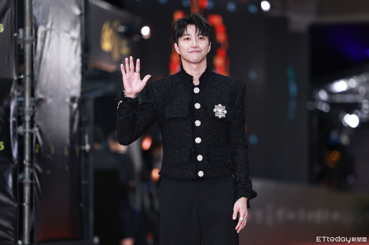 ▲▼2025金鐘獎節目紅毯-江宏傑。（圖／攝影中心攝）