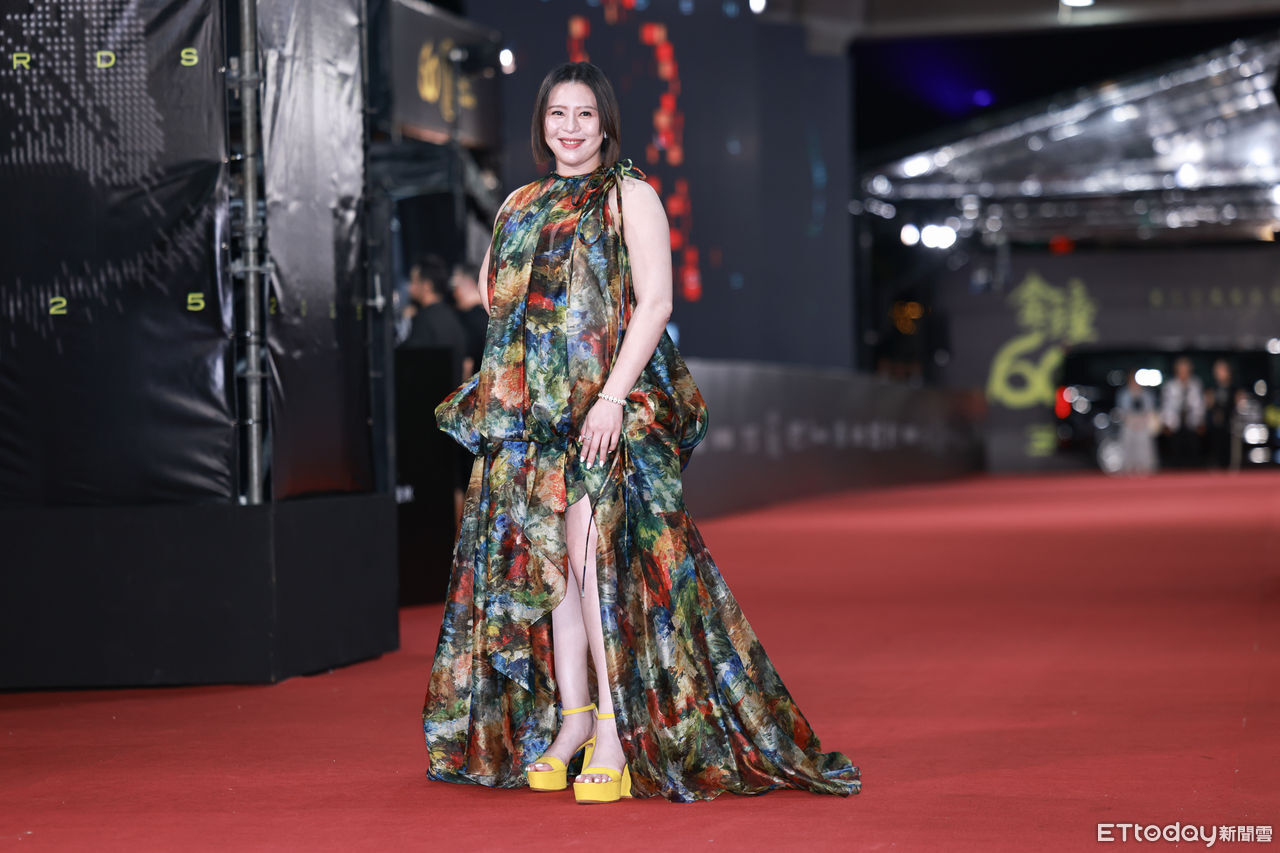 ▲▼2025金鐘獎節目紅毯-劉品言。（圖／攝影中心攝）