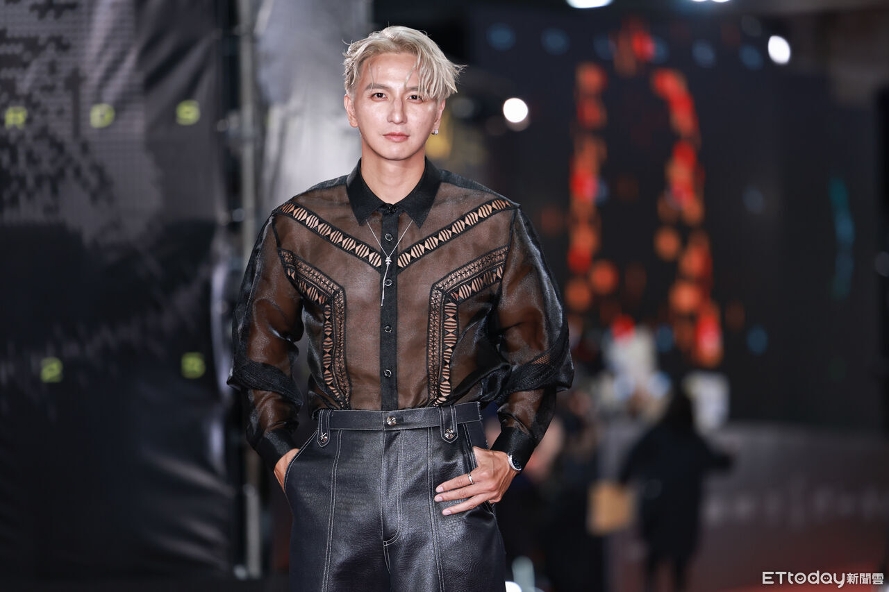 ▲▼2025金鐘獎節目紅毯-楊奇煜。（圖／攝影中心攝）