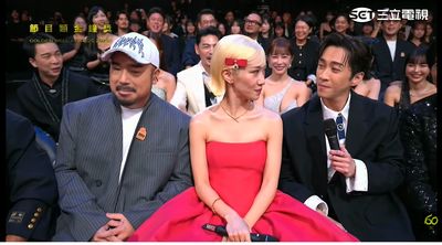 金鐘獎/Lulu一屁股坐到「阿達、陳漢典中間位」! 兩男口才爆棚