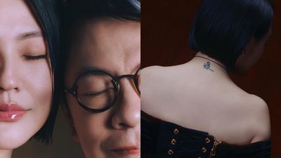 小S頸後刺「媛」深意引淚崩! 蔡康永紅了眼眶:重要的是妳重拾笑容