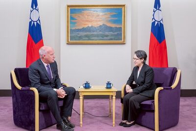 被問50％晶片產能轉美國　蕭美琴：產業布局非一夕可成