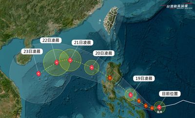 風神颱風＋東北季風共伴效應發威　5地雨最猛