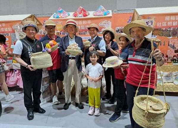 ▲桃園社區照顧關懷據點成果展　