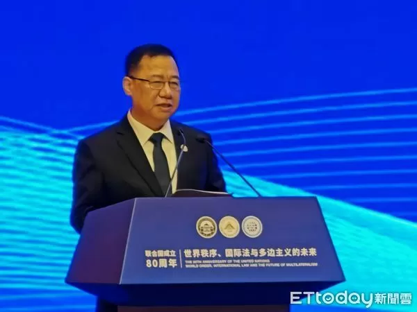 ▲▼ ▲▼  聯合國八十週年大會在武漢舉行，談台灣地位、大陸國台辦主任趙世通  （圖／記者任以芳攝）            