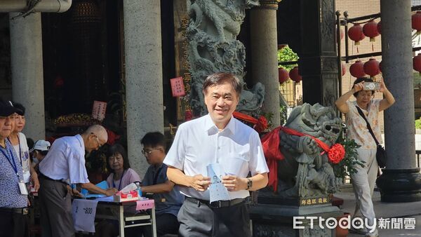 ▲▼  國民黨主席選舉郝龍斌投票    。（圖／記者呂佳賢攝）